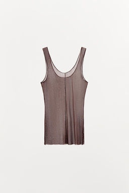 100% SILK VEST TOP - Zara фото 2