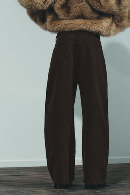 TRF BAGGY BARREL LOW-RISE JEANS - Zara фото 13