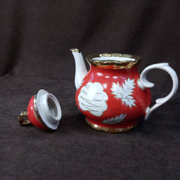 Чайник заварочный 1,5 л_СТМ/КОБАЛЬТ красный