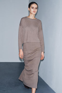 SOFT LONG SLEEVE TOP - Zara фото 7