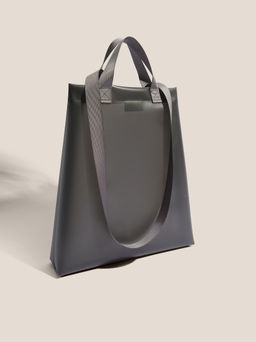 Женский шоппер MAISON DAVID TRANSPARENT SHOPPER Артикул 4835655, антрацитовый  фото 3