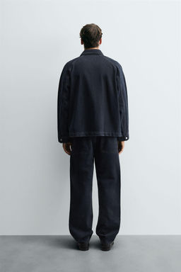 DENIM CHINO TROUSERS - Zara фото 3