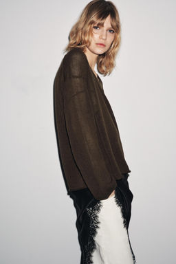 RUSTIC KNIT SWEATER - Zara фото 12