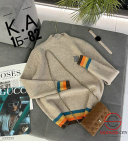 Пуловер женский оверсайз