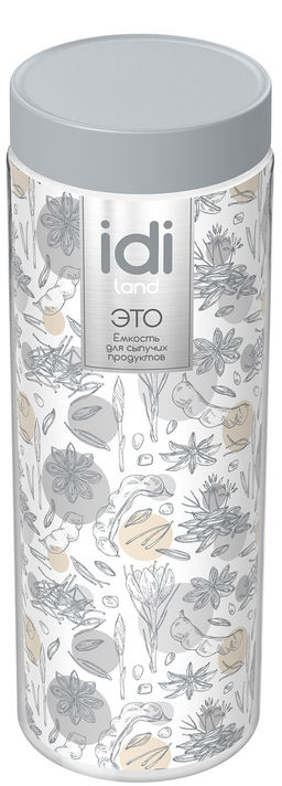 Емкость для сыпучих продуктов "Palermo" 1,5 л., арт. РТ2211162, 2211493