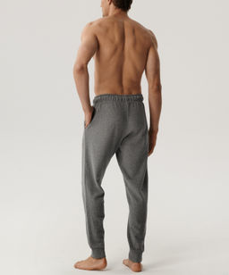 ATLANTIC HMB-001 Спортивные брюки мужские French Terry темно-серый меланж фото 3