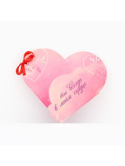 Открытка валентинка на 14 февраля «Моей половинке», 10 шт., 12×10 см