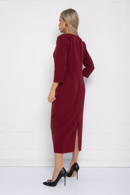 Платье Фабела (бордовое) П11652 - Lt collection фото 8