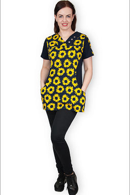 Туника трикотажная с карманами (257-7)