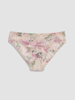 ?i?ekli Fantezi Bikini K?lot