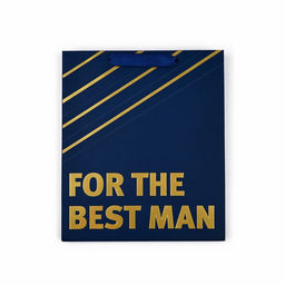 Пакет ламинированный For the best man, ML 23×27×11.5 см