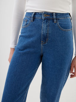 Женские джинсы mom fit с высокой посадкой - Mossmore фото 20