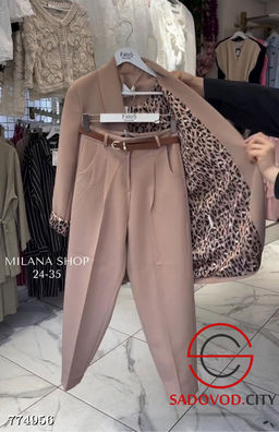 Женский классичсекий костюм двойка - Bruno фото 3