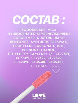 Love Generation Матовые жидкие тени для век Nirvana тон 04 розовый  фото 10