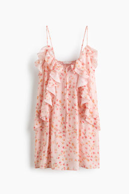 Vestido de tirantes con volantes decorativos - H&m фото 8