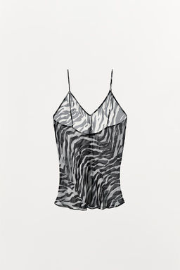 ANIMAL PRINT TOP - Zara фото 6