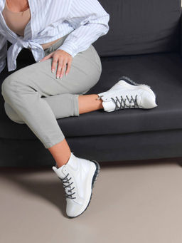 Ботинки 311.AVATARbl. Белый макс/Байка