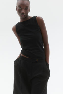 Top con escote barco - H&m фото 6