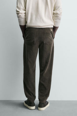 CARROT FIT CORDUROY TROUSERS - Zara фото 23