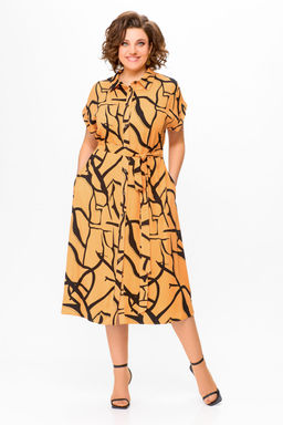 Блуза Swallow 803.2 черный+серебряный узор фото 1159