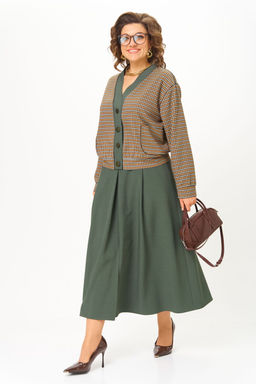 Костюм Aira Style 24131-1 зеленый