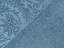 6с102.411ж1 Эмма (1-британи блю) Полотенце махровое 67х150см