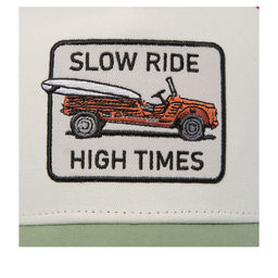 Бейсболка COASTAL арт. HFT SlowRide (светло-зеленый / белый) фото 3