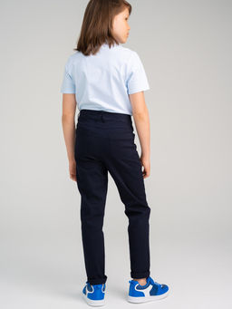 22317065 Брюки текстильные для мальчиков (regular fit), Темно-синий - Playtoday фото 2