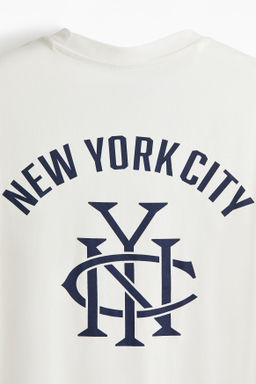 Camiseta con estampado Loose Fit - H&m фото 13