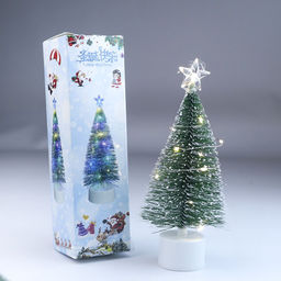 Елка 16см жел. настольная - Family фото 2