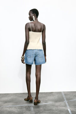 RIBBED KNIT TOP - Zara фото 5