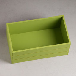 Кашпо деревянное 25х14х11 см Фисташковый - Дарим красиво фото 3