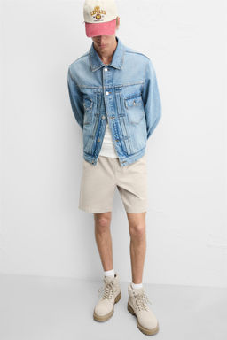 RELAXED FIT BERMUDA SHORTS - Zara фото 5