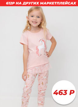 КР 302657/1/розовый кварц к532 фуфайка для дев - Crockid фото 8