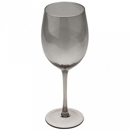 Монреаль Бокал стеклянный 550мл, д7,5см, h23,8см, тонкостенное, цветное стекло, цвет - серый (Китай) Цена указана за штуку. В коробке 6 штук.