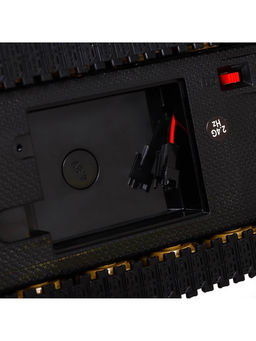 Танк радиоуправляемый Т90, с аккумулятором, свет и звук, цвет коричневый - Автоград фото 4