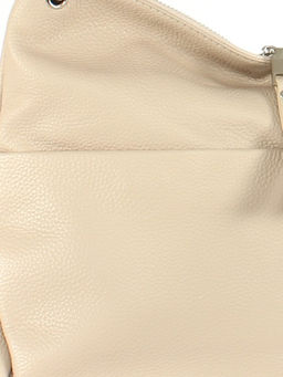 Сумка женская натуральная кожа GU 163-8378, 1отд+карм/перег, плечевой ремень, бежевый SALE 255354 - Adelia фото 4