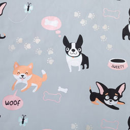 Постельное бельё 1.5-спальное «Этель» Best friend, бязь