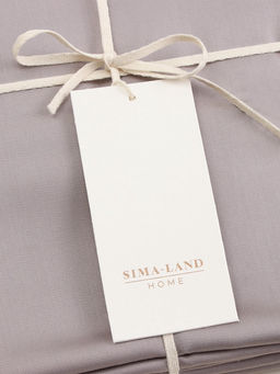 Простыня на резинке евро SL Home Modal, 200200+30 см, серая, модал - Sima-land home фото 12