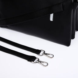 Сумка кросс-боди на молнии, цвет чёрный - Simaland фото 6