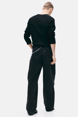 Vaquero baggy con pinzas - H&m фото 7