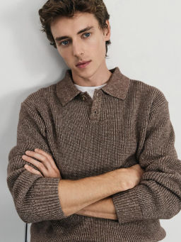 Джемпер с эффектом меланж / Zarina