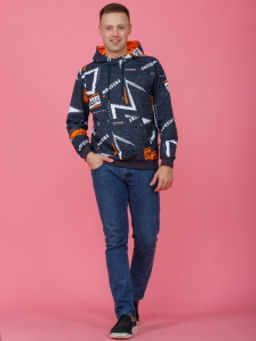 851 Толстовка "оранжевый"