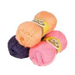 Пряжа ADELIA OLIVIA 60% акрил, 40% шерсть 5 шт. х 100 г 250 м  10 м