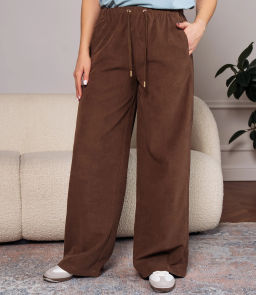 Брюки #ОКТ165005, коричневый - Dommod фото 2