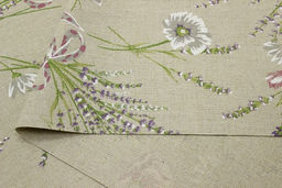 Ткань интерьерная с пропиткой Ароматные букеты, ш.1.5м, хлопок-70%, п/э-30%, 260гр/м.кв - Купава фото 6