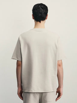 Футболка из плотного хлопка / Zarina фото 13