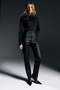 Slim Straight High Jeans - H&m фото 2