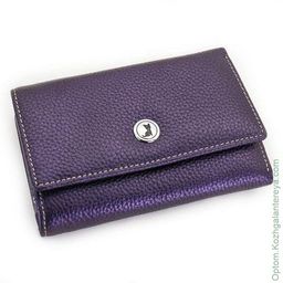 Маленький женский кожаный кошелек Sergio Valentini СВ 8140-004