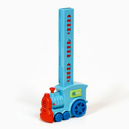 Паровоз игрушечный, с домино, на батарейках